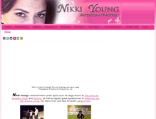 Tablet Screenshot of nikkiyoung.biz